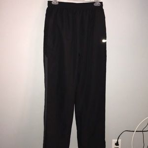 Reebok black and gray drawstring sweatpants